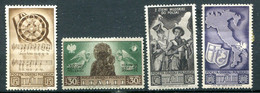 ITALIE - 4 Timbres Du 2ème Corps Polonais En Italie - 1946-47 Période Corpo Polacco