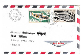(TAAF) > 1955-1979// N°34 +38 POUR LA FRANCE 13/10/1973 - Covers & Documents