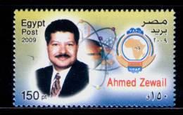 EGYPT / 2009 / AHMED ZEWAIL / NOBEL PRIZE IN CHEMISTRY / FEMTOCHEMISTRY / MNH / VF . - Unused Stamps