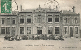 80 - SOMME - SAINT-OUEN- école Des Garçons - Photo Des Classes S. Petit - 10769 - Saint Ouen