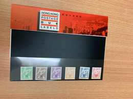 Hong Kong Stamp Postage Due Set MNH - Usati