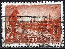 Australia 1934 - Mi 120A - YT 94a ( Melbourne And River Yarra ) Perf. 11 ½ - Oblitérés