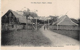 Cote D'ivoire  -  Abidjan  -  Entree  Du Camp  Gallieni - Côte-d'Ivoire