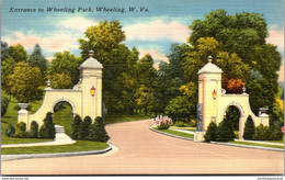 West Virginia Wheeling Entrance To Wheeling Park - Wheeling