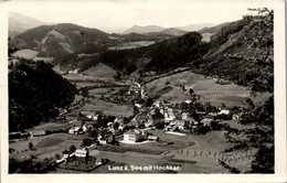 34786 - Niederösterreich - Lunz Am See Mit Hochkar , Panorama - Gelaufen 1938 - Lunz Am See