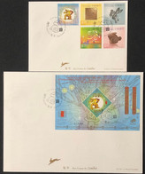 MACAU 2011YEAR OF THE RABBIT  FDC SET & WITH S\S - Brieven En Documenten