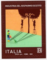 Italy - 2022 - Asset Management Industry - Mint Self-adhesive Stamp - 2021-...: Ungebraucht