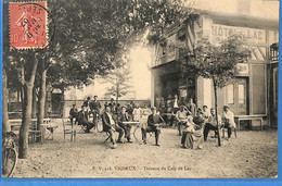 91 -  Essonne - Vigneux Sur Seine - Terrasse Du Cafe Du Lac (N8348) - Vigneux Sur Seine