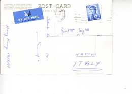 HONG KONG 1967 - Yvert 202 Su Cartolina - Cartas & Documentos