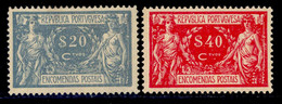 ! ! Portugal - 1920 Parcel Post $20 To $40 - Af. EP 05 To 06 - MH - Nuevos