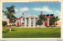 Ohio Toledo Bay View Park U S Naval Reserve 1951 Curteich - Toledo