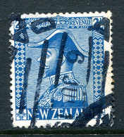 New Zealand 1926-34 Admirals - Jones - 2/- Deep Blue Used (SG 466) - Gebraucht