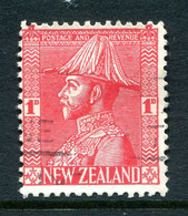 New Zealand 1926-34 Field Marshall - Cowan - P.14 - 1d Pale Carmine (SG 468) - Used Stamps