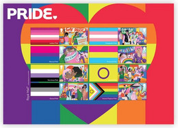 GB UK New *** 2022 Pride Lesbian And Gay Liberation , LGBT LGBTQ  , Collector's Sheet MNH (**) - Non Classés