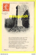 52 HAUTE MARNE / ENVIRONS DE BOURMONT / LE MONUMENT DE LA MOTHE ET SON EPITAPHE / 1911 - Bourmont