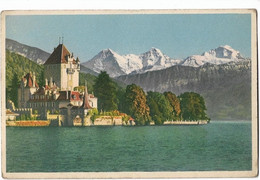 Suisse   -  Oberhofen  Am  Thunersee ,  Eiger  Monch  Jungfrau - Oberhofen Am Thunersee