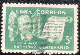 Cuba - C10/19 - (°)used - 1943 - Michel 186 - Generaal Eloy Alfaro - Oblitérés