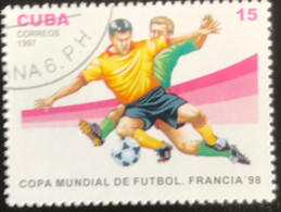 Cuba - C10/20 - (°)used - 1997 - Michel 4004 - WK Voetbal - Gebraucht