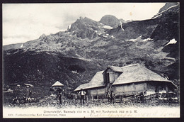 1905 Gelaufene AK: Urnerstaffel, Bannalp. Mit Stempel Wolfenschiessen Und Oberrickenbach, Stabstempel - Wolfenschiessen