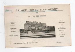 PALACE HOTEL SOUTHPORT ON THE SEA FRONT 193? - Southport