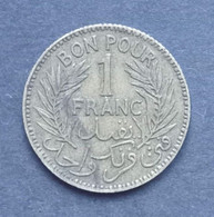 Tunisie - Pièce "Bon Pour 1 Franc" 1941 - Tunisie