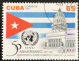 Cuba - C10/21 - (°)used - 1997 - Michel 4077 - Conferentie Handel & Werkgeschiedenis - Gebraucht