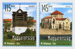 Hungary 2015 88th Stamp Day Tata Set Of 2 Stamps - Neufs