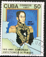 Cuba - C10/21 - (°)used - 1991 - Michel 3486 - Panamerikaans Congres - Gebraucht