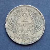 Tunisie - Pièce "Bon Pour 2 Francs" 1941 - Tunesien
