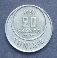 Tunisie - Pièce De 20 Francs 1950 - Tunesien