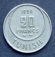 Tunisie - Pièce De 20 Francs 1950 - Tunesië