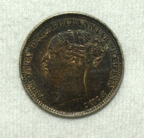 Silber/Silver Großbritannien/Great Britain Victoria Young Head, 1885, 3 Pence VZ/XF - Sonstige & Ohne Zuordnung