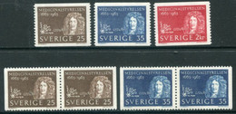 SWEDEN 1963 Tercentenary Of Health Ministry MNH / **.  Michel 508-10 - Neufs