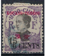 KOUANG TCHEOU       N°  YVERT   40  OBLITERE  ( OB 3/32 ) - Used Stamps