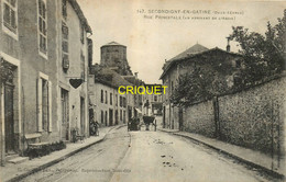 79 Secondigny En Gatine, Rue Principale, Affranchie Meulan Banlieue N. O. - Secondigny