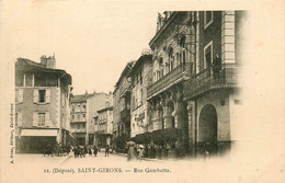 St Girons * La Rue Gambetta * Place - Saint Girons
