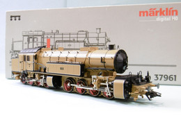 Märklin 3 Rails - Locomotive Vapeur  Mallet Gtl 2 X 4/4 5751 Ocre Digital Réf. 37961 BO HO 1/87 - Locomotoras