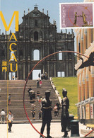 Macau, Macao, Maximum Cards, (139) Esculturas Comtemporâneas 1999 - Cartes-maximum