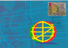 Macau, Macao, Maximum Cards, (146) Macau Retrospectiva 1999 - Cartes-maximum