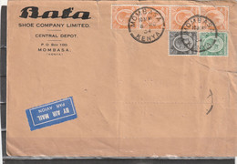 Kenya&Uganda AIRMAIL COVER 1934 - Kenya & Uganda