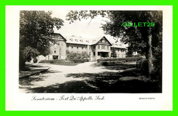 FORT QU'APPELLE, SASKATCHEWAN - SANATORIUM - STAN'S PHOTO - - Autres & Non Classés