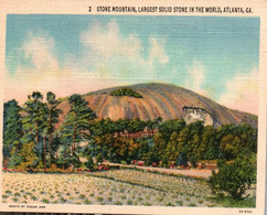 ATLANTA / STONE MOUNTAIN / LARGEST SOLID ROCK IN THE WORLD - Atlanta