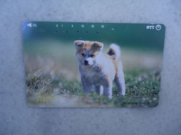 JAPAN   NTT AND  OTHERS CARDS  ANIMALS  DOG  DOGS - Dogs