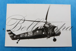 Helicopter Hélicoptère.  Hubschrauber SIKORSKY HSSI 58/ 84  OT-ZKD - Matériel