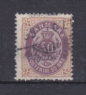 Danemark - Yvert 28 A ( B ) Oblitéré - Dent 14 X 13,5 - Valeur 270 Euros - Unused Stamps