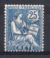 CRETE Timbre Poste N°9* Neuf  Charnière TB Cote : 8 €00 - Neufs