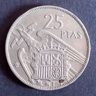 Espagne - Pièce De 25 Pesetas 1957 (Franco) - 25 Pesetas
