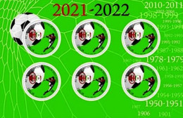 2022 - ITALIA - AC MILAN CAMPIONE D'ITALIA 2021/22 - MINIFOGLIO DA 6 FRANCOBOLLI - NUOVO - 2021-...: Ungebraucht