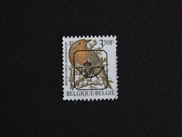 BELGIQUE BELGIE BELGIUM PREOBLITERE 495 NSG - ROUGE GORGE BUZIN OISEAU BIRD VOGEL - Typos 1967-85 (Lion Et Banderole)