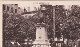 69 - Lyon 4 - Statue De Jacquard - Place De La Croix Rousse - Cpa - Lyon 4